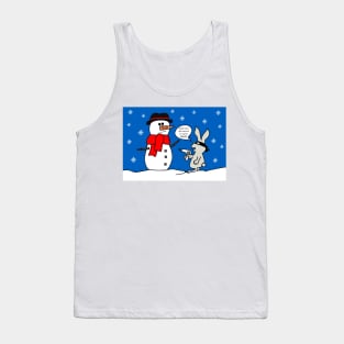 Christmas Bunny Bandit Tank Top